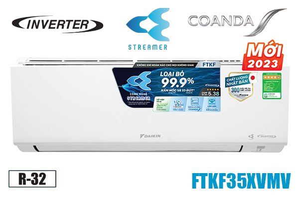 Điều hòa Daikin 12000 BTU 1 chiều FTKF35XVMV/RKF35XVMV [Model mới nhất 2023]