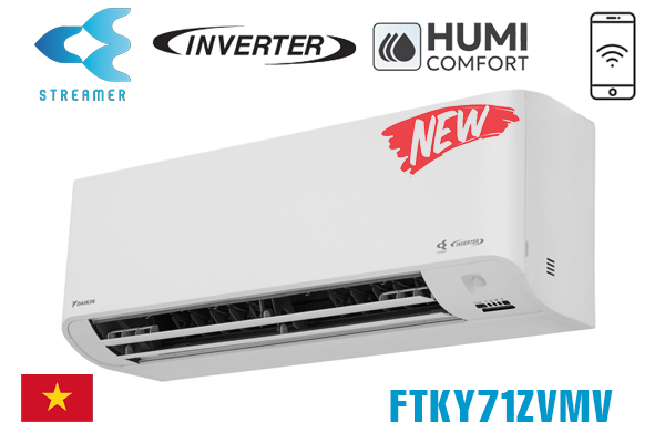 Điều hòa Daikin 24000BTU inverter 1 chiều FTKY71ZVMV/RKY71ZVMV