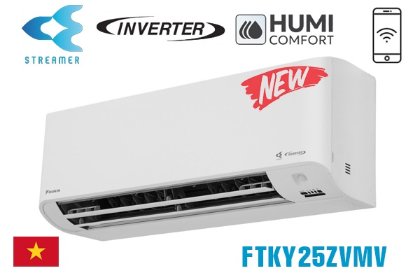 Điều hòa Daikin 9000BTU inverter 1 chiều FTKY25ZVMV/RKY25ZVMV
